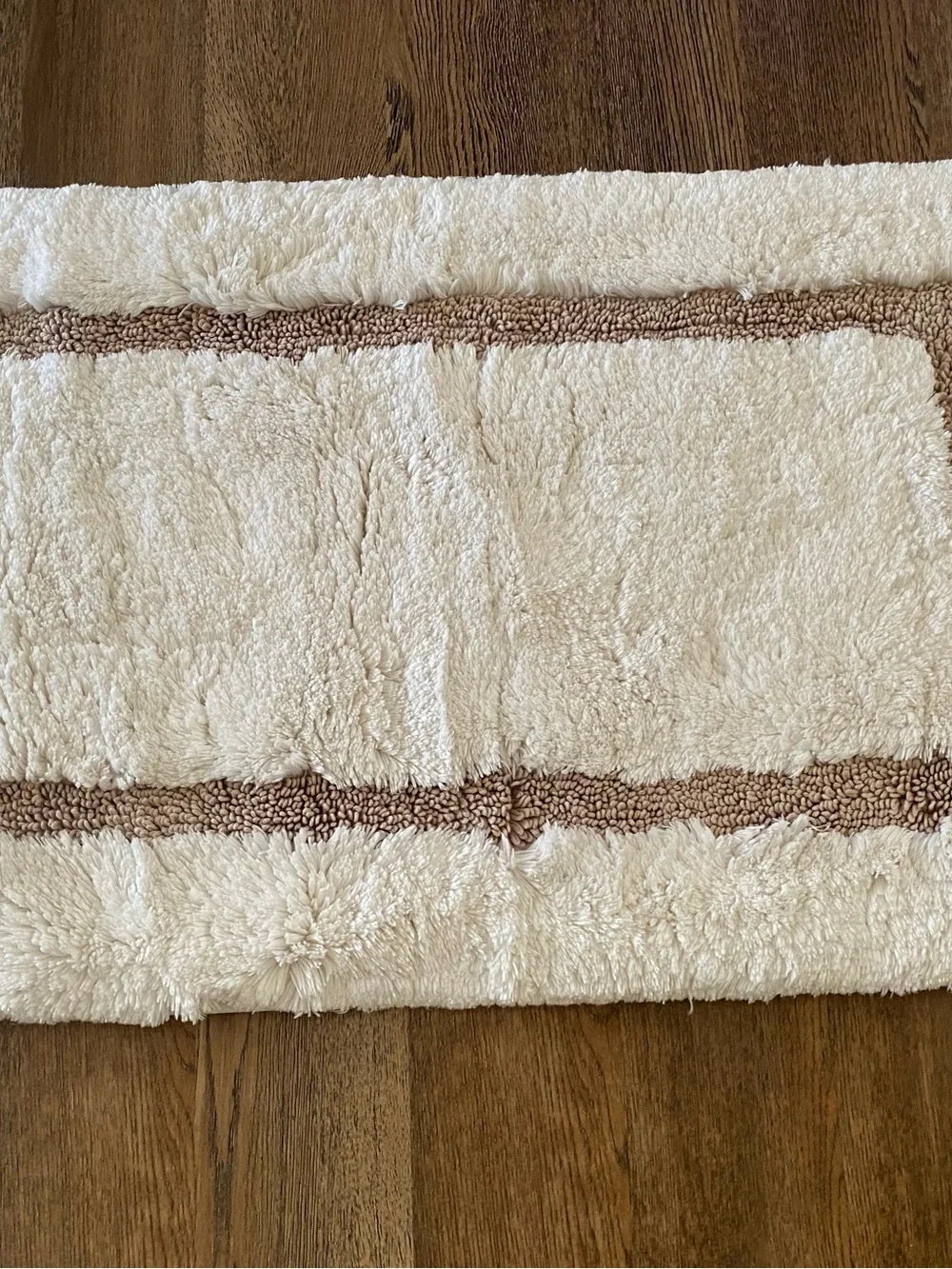 New Hotel Collection Contrast Frame Rug Linea Cotton Bath Rug, 20